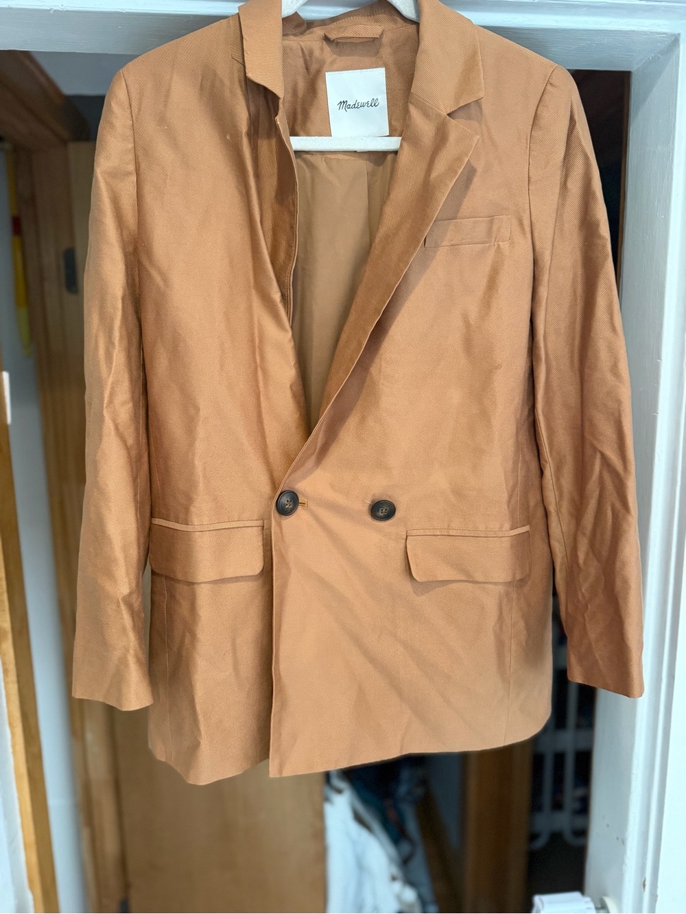 Gorgeous EUC Madewell boyfriend style Double-Button Blazer - Picture 6 of 10